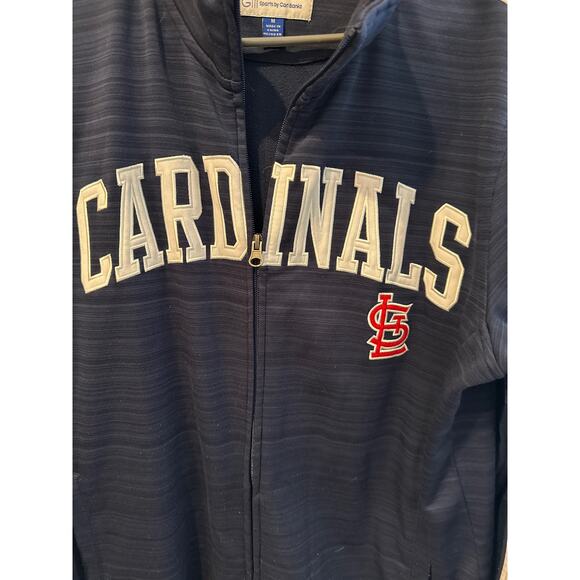 Men’s MLB STL Cardinals Full Zip Jacket. Size Medium - Picture 3 of 4